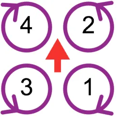 Quadcopter motor spin direction